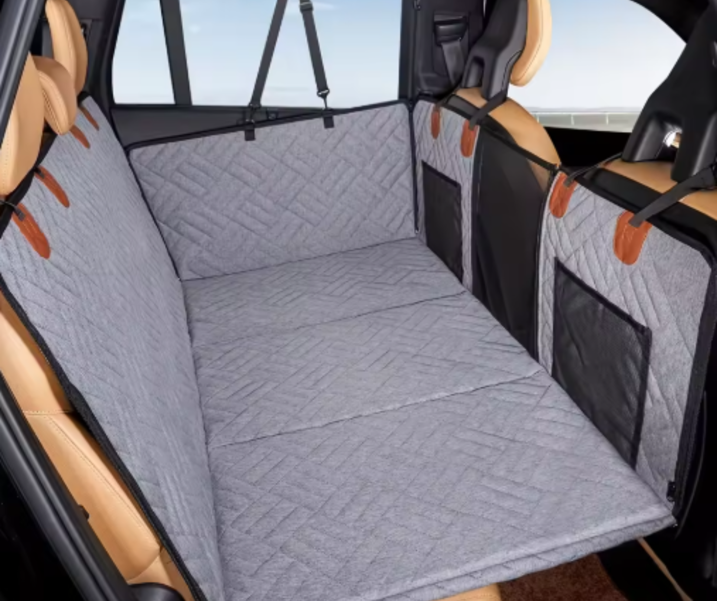 DogRider™ | De ultieme achterbankverlenging en autostoelhoes voor honden