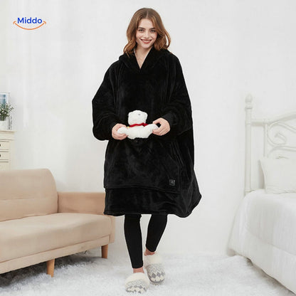 SilentWarmth™ | Verwarmbare hoodie voor jou en je maatje