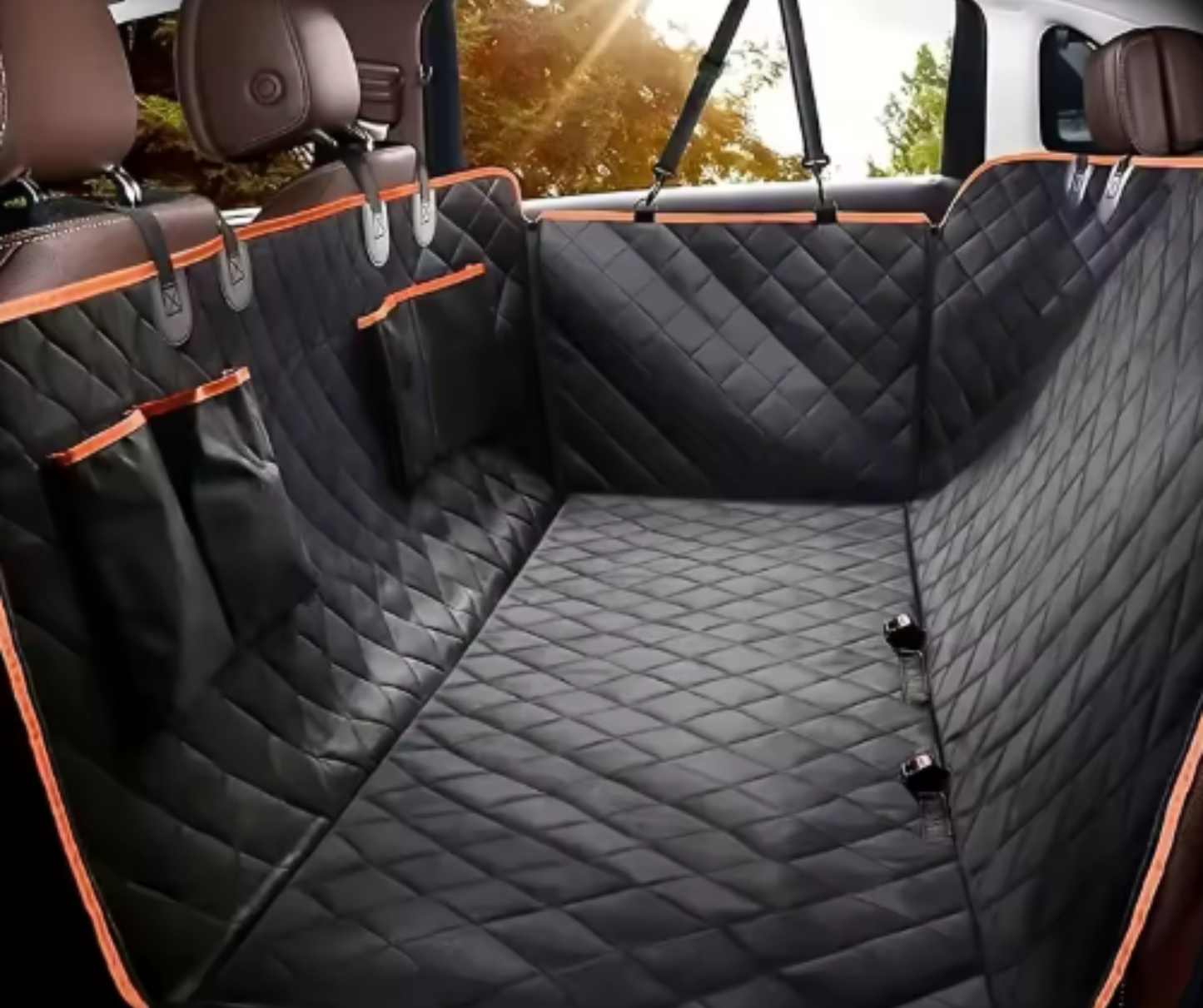 DogRider™ | De ultieme achterbankverlenging en autostoelhoes voor honden